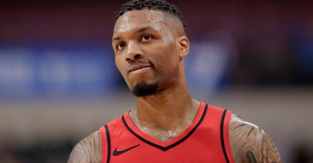 hth sports-利拉德因下腹伤病缺席战掘金 奥运期间便受此困扰